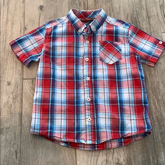 EUC Bundle of 2 Ben Sherman shirts, size 4-5 boys - Picture 2 of 9